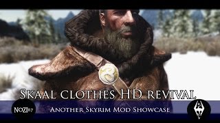 TES V - Skyrim Mods: Skaal clothes HD revival by redtox