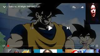 Goku Vs Allmite Rap Battle Reaction