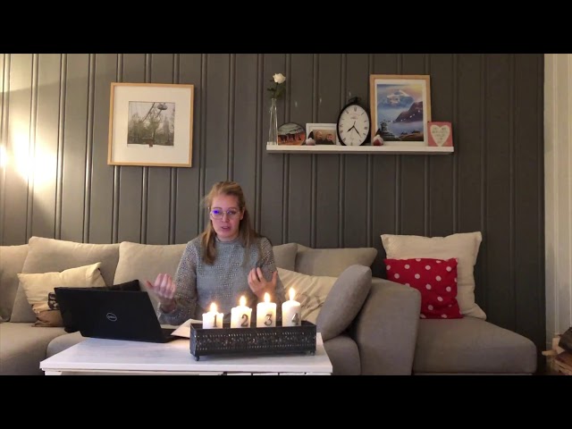 Andakt v/pastor Melissa Myklebust. Adventistkirken Betel 02.01.2021.