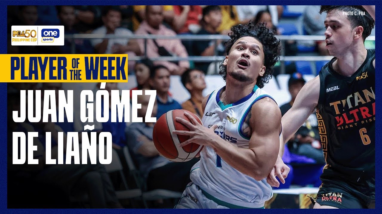 JUAN GÓMEZ DE LIAÑO HIGHLIGHTS | PLAYER OF THE WEEK | PBA SEASON 50 PHILIPPINE CUP