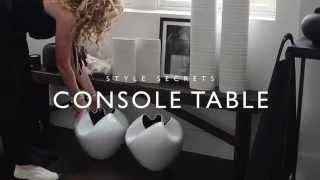 Kelly Hoppen - Console Tables || Folk Clients || Folk