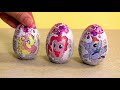 Asmr my little pony chocolate eggs