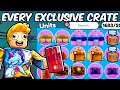 I Opened EVERY EXCLUSIVE CRATE in Toilet Tower Defense