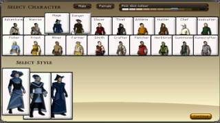 Runescape Beginners Guide! Part 1- Character Creation