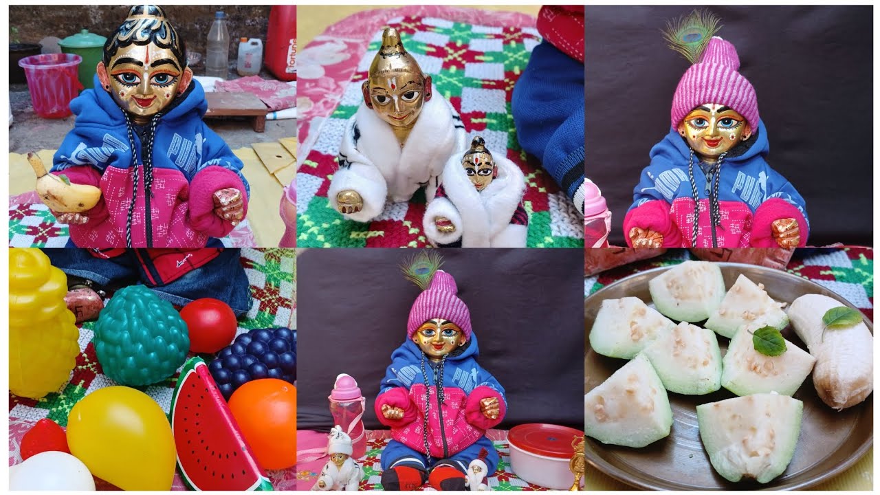আমার গোপালের প্রতিদিনের সেবা 😘 || Laddu gopal daily routine morning to night ❤️|| @MallikaHardwork 