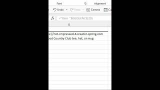 How to Create a Dynamic Numbered List in Excel #shorts