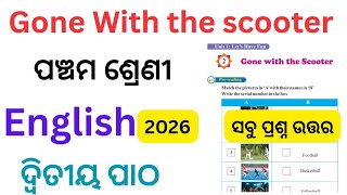 Gone with the scooter question answer/5th class English chapter 2 gone with the scooter question ans
