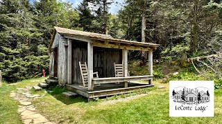 LeConte Lodge Cabin Tour 2023  Mt. LeConte  Great Smoky Mountains