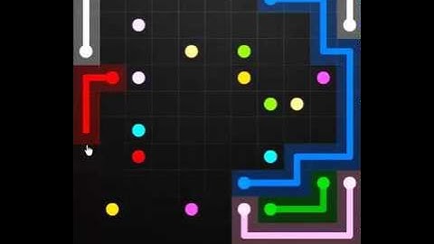 11 × 11 MANIA LEVEL 12 - FLOW GAME ON FACEBOOK Connect the dots
