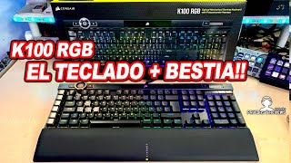 CORSAIR K100 RGB EL TECLADO + BESTIA DEL MUNDO!! (Pruebas y Reviews) en Español screenshot 5