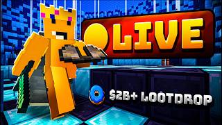 5B Lootdrop RNNNN !!! | 20B+ Gambling | 10M per base | Media | Donut Smp Live 🔴