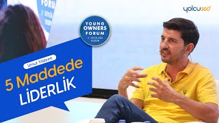 Yolcu360 Ceosu Umut Yıldırım - 5 Maddede Liderlik Young Owners Forum