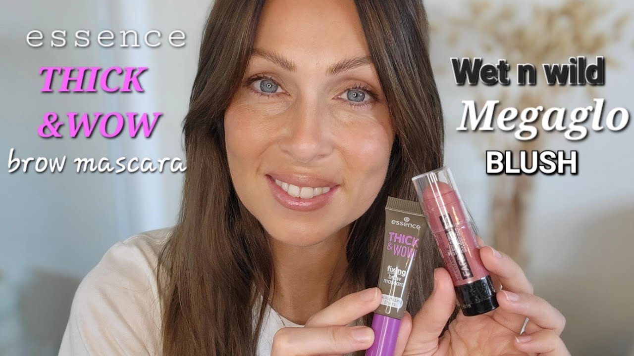 NEW* Wet n Wild (drugstore thick - YouTube makeup) brow blush fixing stick/Essence wow and megaglo mascara