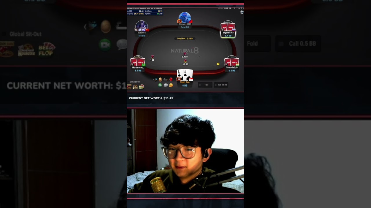 Back to Back All-Ins for my tournament life!!!!  