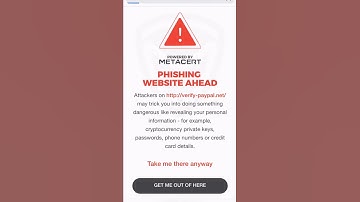 Anti-phishing security for native iPhone Mail by MetaCert