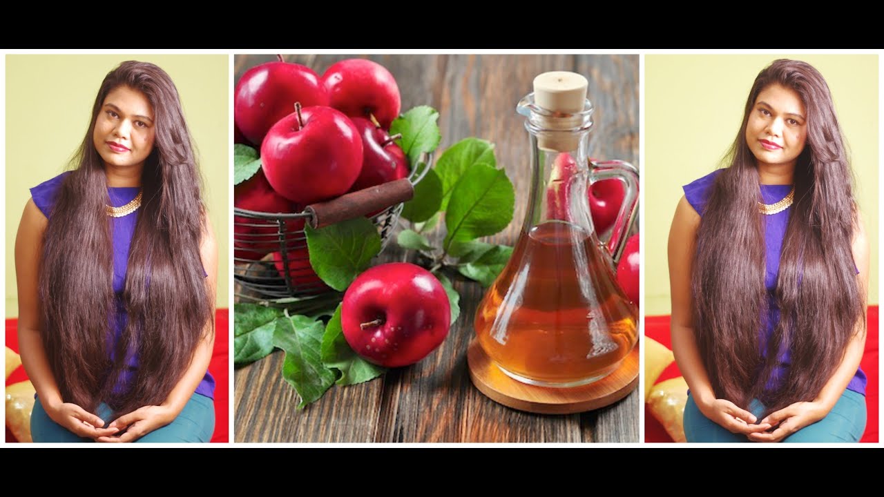 Apple Cider Vinegar Rinse For Shiny and Detoxified Hair YouTube