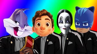 Space Jam 2 & Luca 2021 & Addams Family 2 & Pj Masks - Coffin Dance Song Cover Megamix