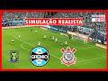 GRÊMIO X CORINTHIANS | BRASILEIRÃO 2026 | eFootball PES 2021 Simulação