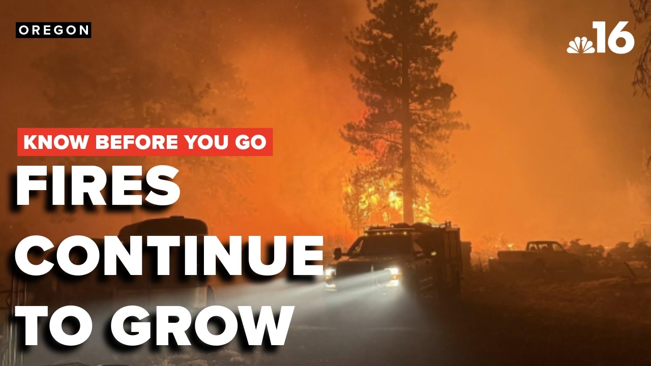 Know Before You Go: Wildfires continue to grow across state