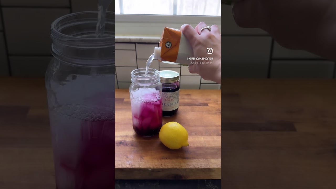 The best mineral mock-tail!