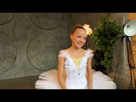 Rhythmic Gymnastics - BALLERINA PHOTOSHOOT BACKSTAGE - NASTYA LOZHKINA