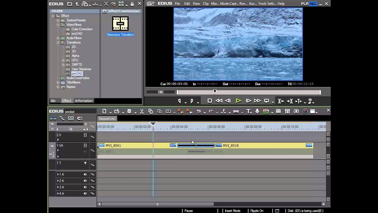 174.  Video Transitions with Vitascene.