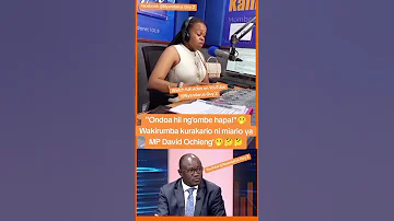 Uuuuuuiiii Wakirumba Kurakario Ni Mumbunge David Ochieng Nyandaruaguy2 Trendingshorts 