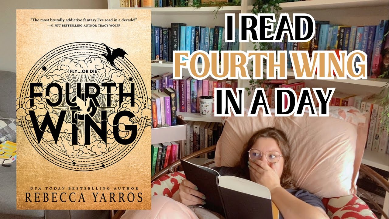 Read Fourth Wing READING FOURTH WING IN ONE DAY 🐉 (cozy read with me) [spoiler-free ...