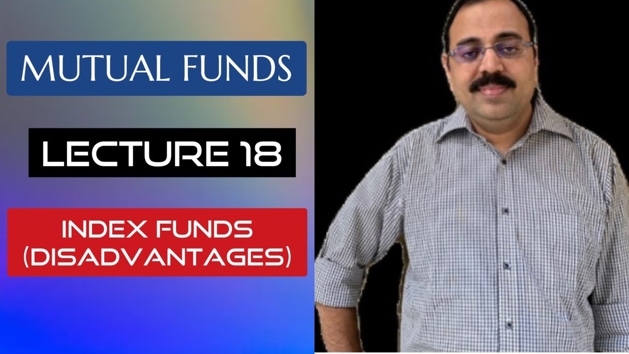 Disadvantages of Index funds | Index funds | Mutual funds | Index funds