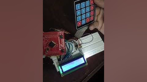 Simple calculator using tiva c