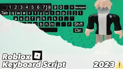 Roblox Keyboard Script ⌨️ Working For All Game! ✅ | #roblox Fluxus, Hydrogen, Arceus x 🌛