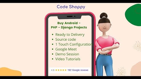 Code Shoppy - Buy Android PHP Projects Online - Final Year Student 2025 2024