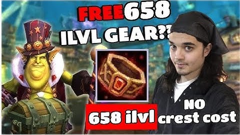 FREE 658 GEAR (RING) FOR SEASON 2 - NO CREST UPGRADE RINGS