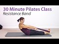 30 Minute at Home Pilates Workout with a Resistance Band
