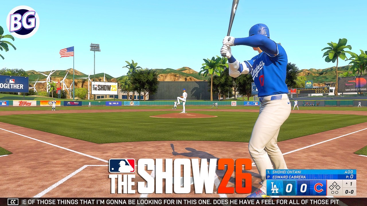 Dodgers vs Cubs: RTTS OHTANI Spring Training | New 2026 Roster | PS5 4K