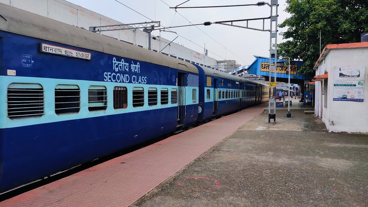 Howrah to Dhanbad by Black Diamond Express | Journey coverage post lockdown