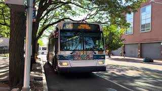 MTA Bus #4545 on the Q41 to Jamaica 165 St Bus Terminal at Jamaica Center