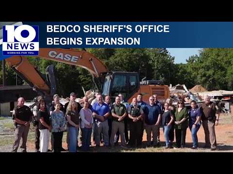 Bedford County Sheriff’s Office begins $8 million expansion after 25 years in trailers