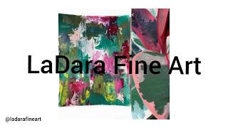 Rubber Tree Inspired Abstract Painting 2020