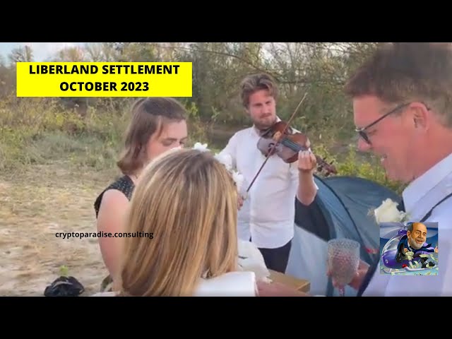 Liberland settlement in October 2023