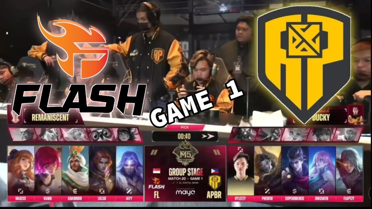 AP BREN VS TEAM FLASH [ GAME 1 ] M5 WORLD CHAMPIONSHIP - YouTube