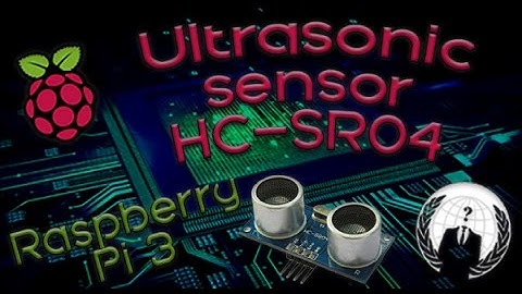 Raspberry Pi 3 - Ultrasonic Sensor Distance (HC SR04)
