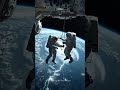 Astronauts are doing maintenance outside ISS ,while a massive hurricane swirling far below #space