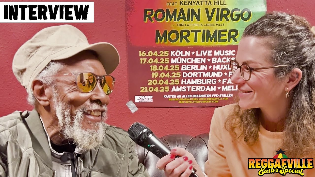 IJAHMAN LEVI - Interview in Munich, Germany @ Reggaeville Easter Special 2025