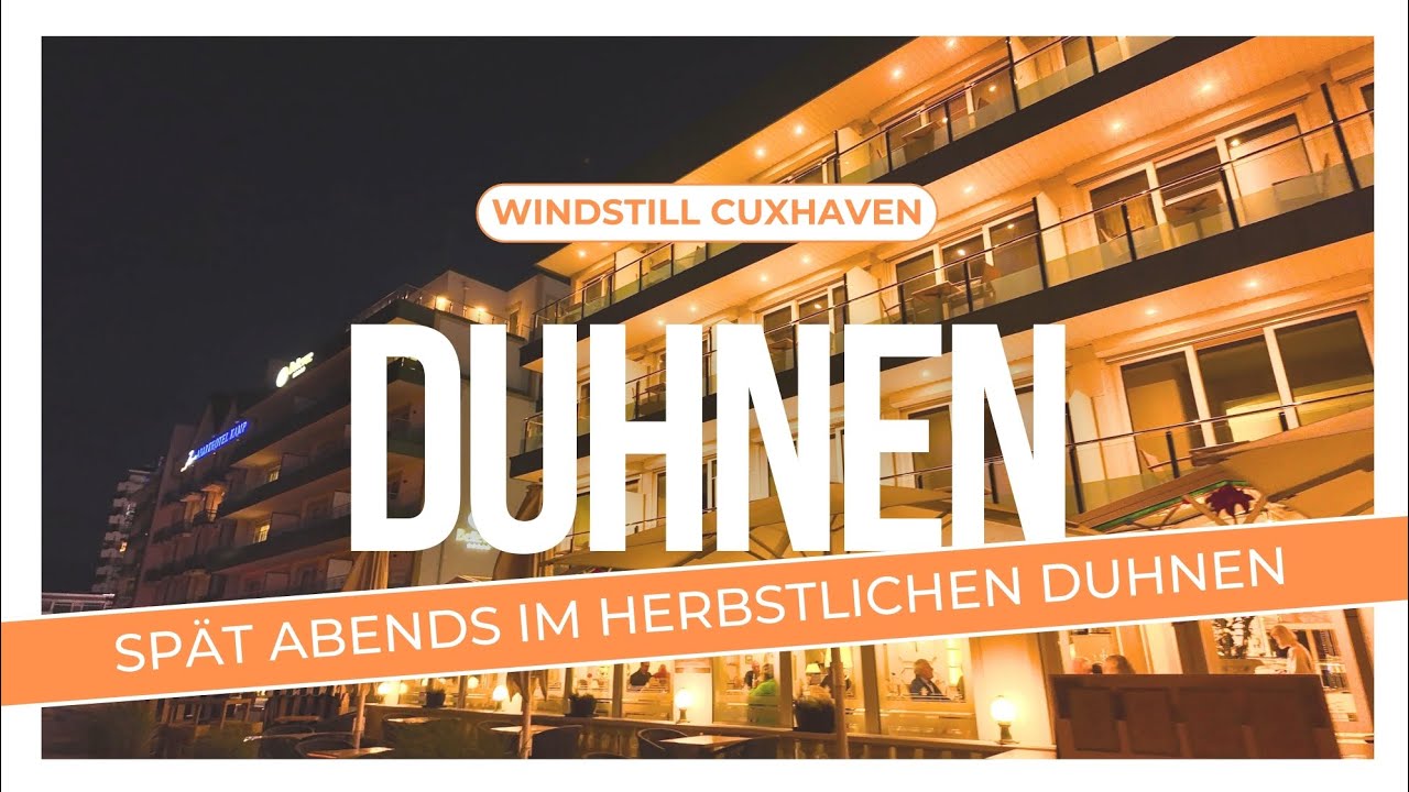 Spät abends in Duhnen 🥰