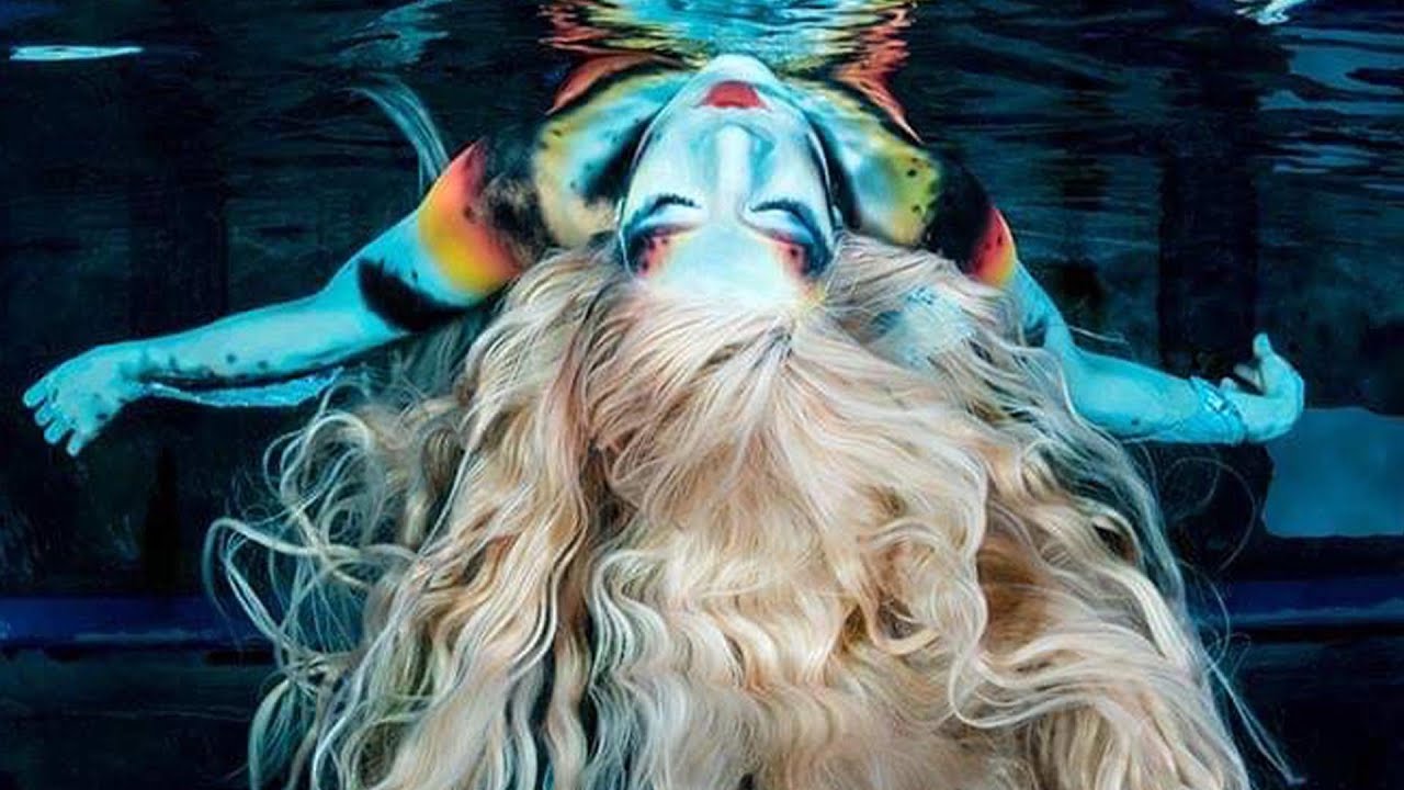 BODYPAINT PHOTOSHOOT! MERMAID CELINE 🧜‍♀️ YouTube