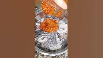 công thức bạch tuộc nướng thơm ngon 😋😋😋😋😋