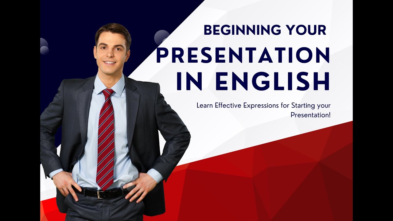 what does presentation means in english