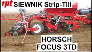 Siewnik Strip Till - Horsch Focus 3Td