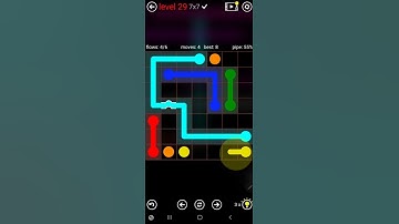 How To Solve Flow Free Bridges Challenge Pack Level 29 7x7 Board Walk Through Solution Walkthrough